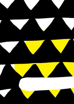 Simple decorative handmade background for design project, cover with isolated elements in clipping mask