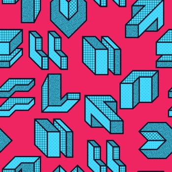 Creative bright colorful seamless patterns with abstract spots. Fashionable is ideal for textiles