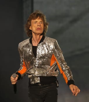 Mick Jagger.  .Die Rolling Stones haben in Hamburg ihre Europatournee No Filter im Stadtpark Hamburg  gestartet am 09.09.2017