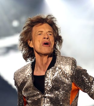 Mick Jagger.  .Die Rolling Stones haben in Hamburg ihre Europatournee No Filter im Stadtpark Hamburg  gestartet am 09.09.2017