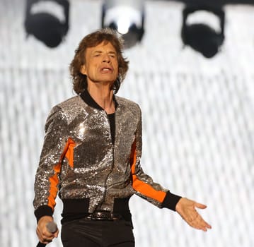 Mick Jagger.  .Die Rolling Stones haben in Hamburg ihre Europatournee No Filter im Stadtpark Hamburg  gestartet am 09.09.2017