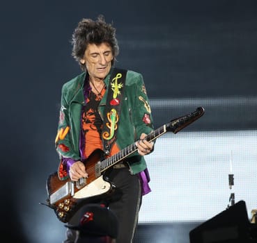 Ron Wood ,   .Die Rolling Stones haben in Hamburg ihre Europatournee No Filter im Stadtpark Hamburg  gestartet am 09.09.2017