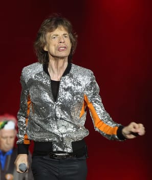 Mick Jagger , Keith Richards, .Die Rolling Stones haben in Hamburg ihre Europatournee No Filter im Stadtpark Hamburg  gestartet am 09.09.2017