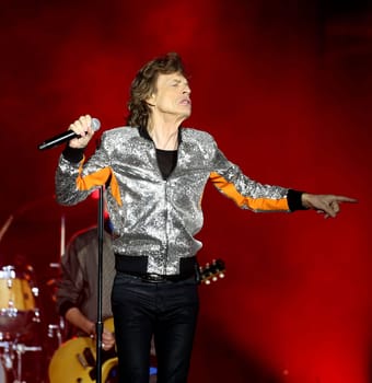 Mick Jagger.  .Die Rolling Stones haben in Hamburg ihre Europatournee No Filter im Stadtpark Hamburg  gestartet am 09.09.2017