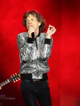 Mick Jagger.  .Die Rolling Stones haben in Hamburg ihre Europatournee No Filter im Stadtpark Hamburg  gestartet am 09.09.2017