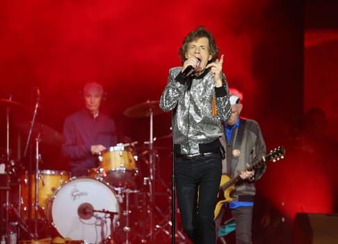 Mick Jagger.  .Die Rolling Stones haben in Hamburg ihre Europatournee No Filter im Stadtpark Hamburg  gestartet am 09.09.2017