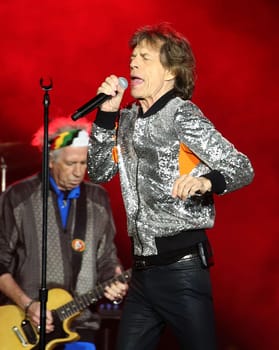 Mick Jagger.  .Die Rolling Stones haben in Hamburg ihre Europatournee No Filter im Stadtpark Hamburg  gestartet am 09.09.2017
