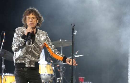 Mick Jagger.  .Die Rolling Stones haben in Hamburg ihre Europatournee No Filter im Stadtpark Hamburg  gestartet am 09.09.2017