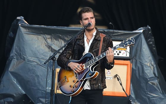 Kaleo Vorband von .Die Rolling Stones haben in Hamburg ihre Europatournee No Filter im Stadtpark Hamburg  gestartet am 09.09.2017