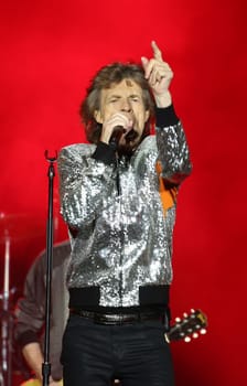 Mick Jagger.  .Die Rolling Stones haben in Hamburg ihre Europatournee No Filter im Stadtpark Hamburg  gestartet am 09.09.2017