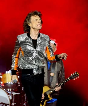 Mick Jagger.  .Die Rolling Stones haben in Hamburg ihre Europatournee No Filter im Stadtpark Hamburg  gestartet am 09.09.2017