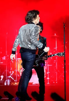 Mick Jagger , .Die Rolling Stones haben in Hamburg ihre Europatournee No Filter im Stadtpark Hamburg  gestartet am 09.09.2017