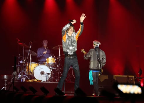Mick Jagger. Ron Wood ,  Charlie Watts und  Keith Richards ,.Die Rolling Stones haben in Hamburg ihre Europatournee No Filter im Stadtpark Hamburg  gestartet am 09.09.2017