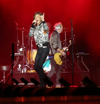 Mick Jagger.  .Die Rolling Stones haben in Hamburg ihre Europatournee No Filter im Stadtpark Hamburg  gestartet am 09.09.2017