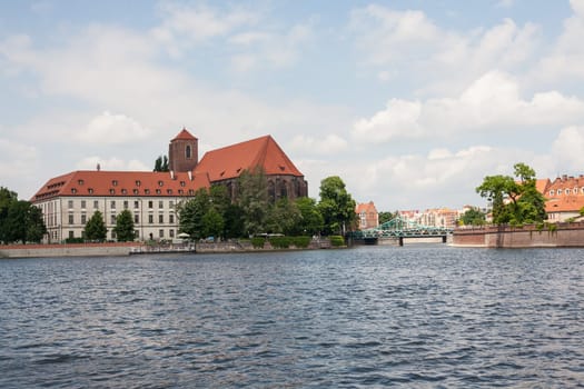Poland Wroclaw historical parts of the city