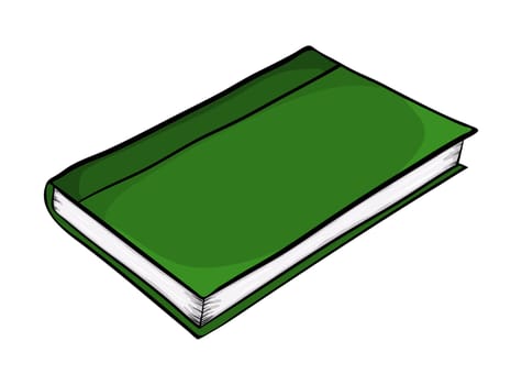 closed book cartoon vector symbol icon design. Beautiful illustration isolated on white background.