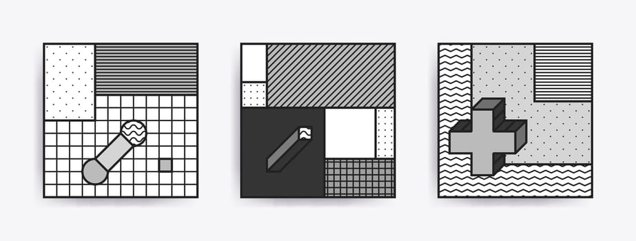 Big Collection with editable trendy backgrounds for  animation, advertisement, commercial banner, flayer, sale, frame. Simple poster, patches, badges in mix styles