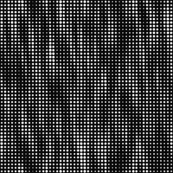 Modern seamless pattern with dots transition halftone in black and white