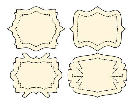 empty frame vector symbol icon design.