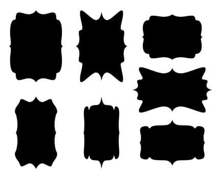 empty frame vector symbol icon design.