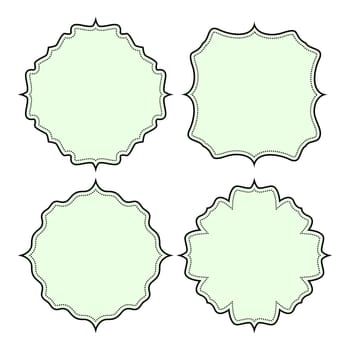empty frame vector symbol icon design.
