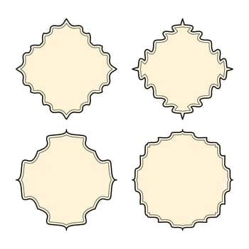 empty frame vector symbol icon design.