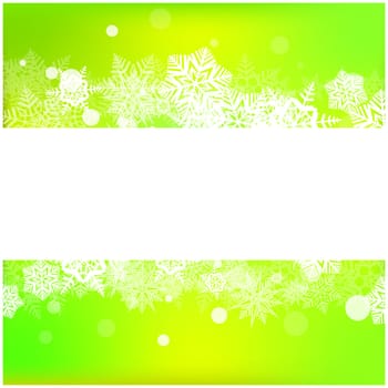Christmas vector snowflake background for card. Snowfall illustration wallpaper.
