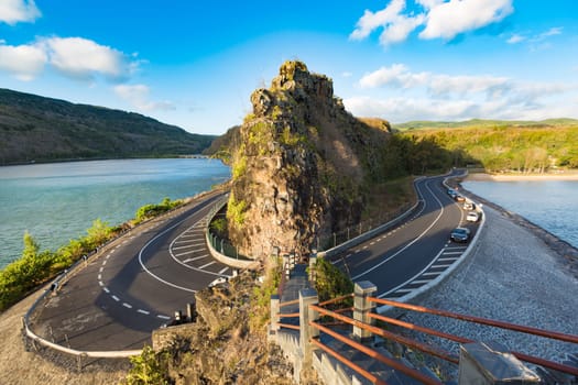 Maconde view point. Mauritius island.