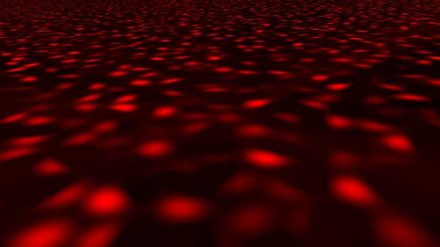 Abstract background with disco floor. 3d rendering.