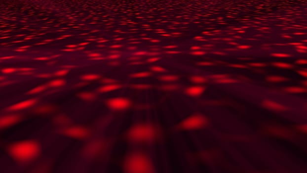 Abstract background with disco floor. 3d rendering.