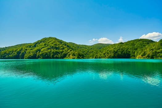 One of the Lakes in Plitvice National Park, Croatia