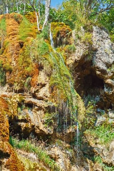 Waterfalls in Plitvice Lakes National Park, Croatia