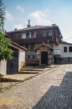 Sozopol, Bulgaria - September 03, 2014: Old town of Sozopol at Black Sea, Bulgaria.