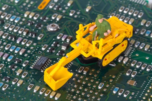 Circuit board of a hard disk drive