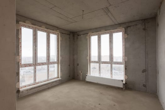 premises with stained-glass windows, without repair