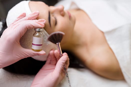 Chemical Peel Face Treatment with Retinol Serum