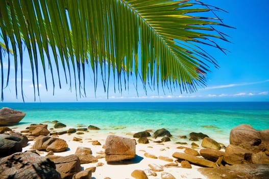 Summer beach view at Lang tengah island, Terengganu, Malaysia