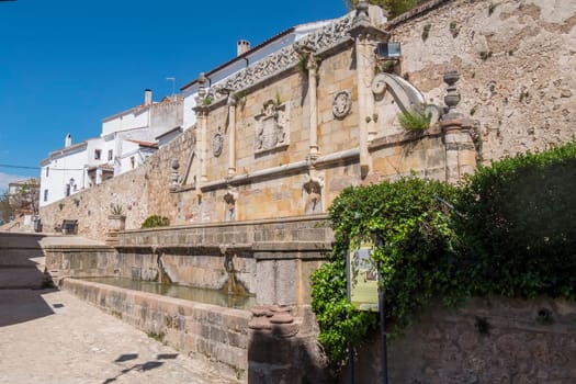 Imperial or Carlos V fountain, Sierra de segura, Jaen, Spain