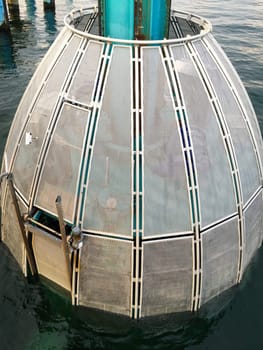 Diving bell on the Baltic Sea