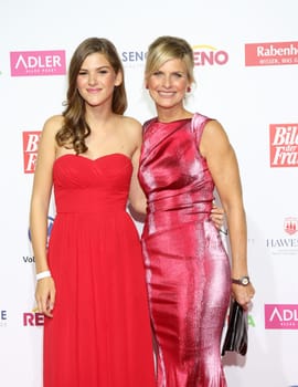 Barbara Hahlweg with daughter Franka Hahlweg ,. Goldene Bild der Frau 2017 Award ceremony at the AIDA Prima in Hamburg ,21.10.2016..