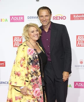 Lea Linster ,Bernhard Bettermann ,. Goldene Bild der Frau 2017 Award ceremony at the AIDA Prima in Hamburg ,21.10.2016..