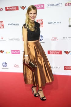Susan Sideropoulos ,. Goldene Bild der Frau 2017 Award ceremony at the AIDA Prima in Hamburg ,21.10.2016..