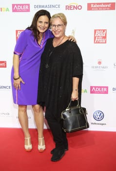 Elisabeth Lanz and Katerina Jacob ,. Goldene Bild der Frau 2017 Award ceremony at the AIDA Prima in Hamburg ,21.10.2016..