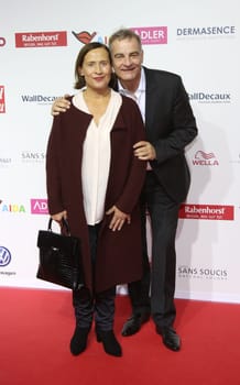 Heinrich Schafmeister with his wife Jutta Schafmeister.Golden picture of the woman 2017 Award ceremony at the AIDA Prima in Hamburg ,21.10.2016..