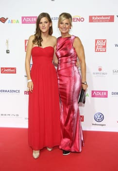 Barbara Hahlweg with daughter Franka Hahlweg ,. Goldene Bild der Frau 2017 Award ceremony at the AIDA Prima in Hamburg ,21.10.2016..