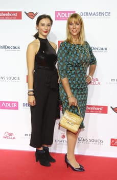 Carin C. Tietze with daughter Lilly . Goldene Bild der Frau 2017 Award ceremony at the AIDA Prima in Hamburg ,21.10.2016..