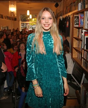 Larissa Strahl Lina Larissa Strahl at an autograph session in the Rekord Laden Hamburg
