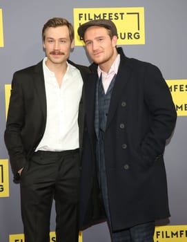 David Kross and Frederik Lau ,Simple - Filmfest Hambuerg 2017 in Hambuerg