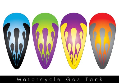 This is a beautiful vintage custom paint Motorcycle Gas Tank