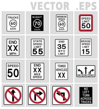 Traffic sign road. Universal sign vector design.